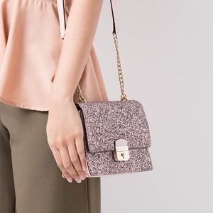 NWT kate spade Eden Sunset Lane Rose Gold crosbody